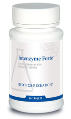 Biotics Research Intenzyme Forte proteolytic pancreatic enzymes in tablet form
