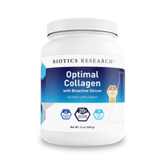 Packaging front of Biotics Research Optimal Collagen