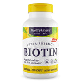 Healthy Origins Biotin 10,000 mcg bottle – USP Grade, Non-GMO, Gluten Free
