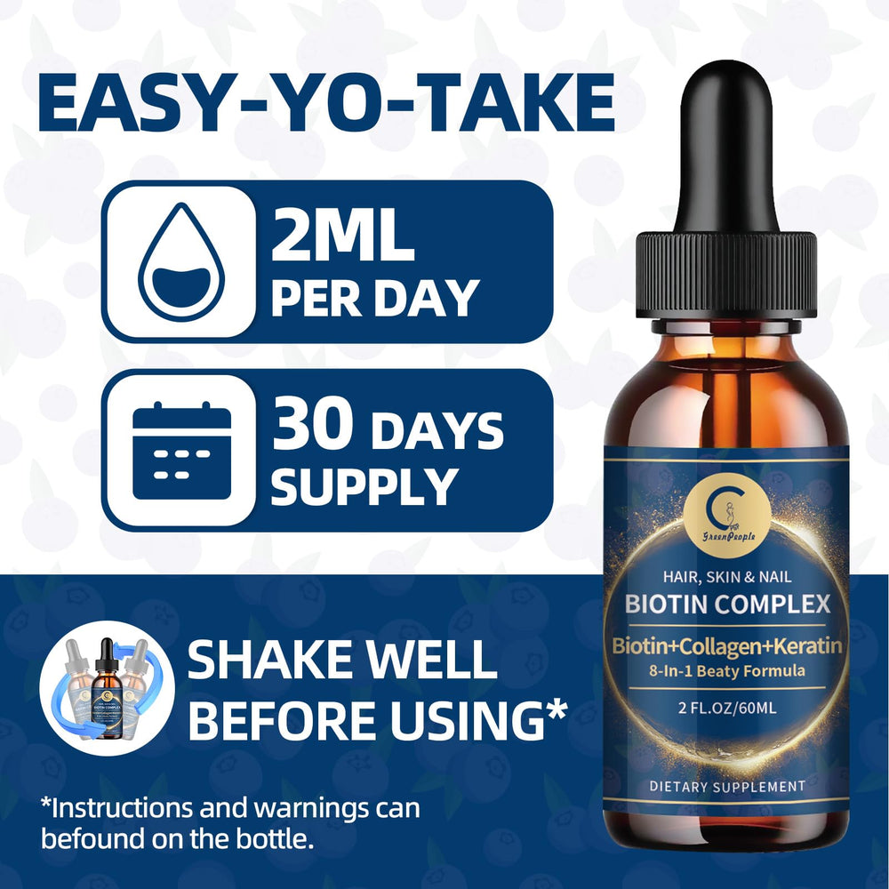 Product being added to a smoothie with a dropper