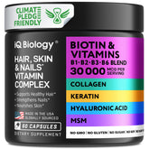Biotin 30000 mcg hair growth capsules