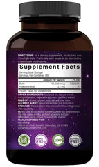 Quick-release Biotin softgels designed for hair, skin and nails