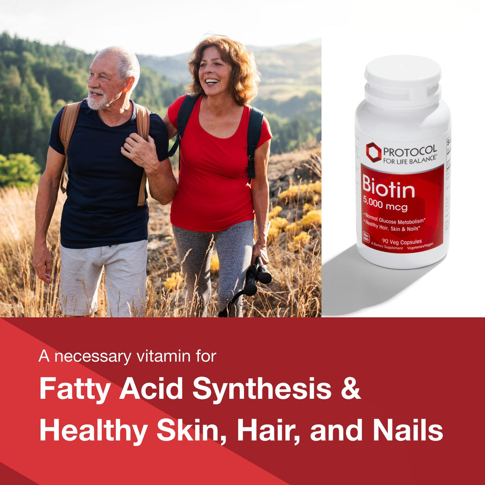 Biotin metabolism support graphic