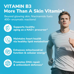 Biotin and Niacinamide content close-up