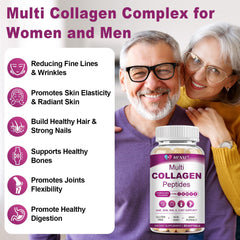 Biotin, Vitamin C and Hyaluronic Acid supplements