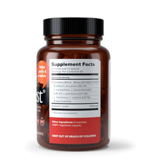 Front view of BiotiQuest Heart Centered Probiotics bottle