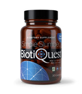 BiotiQuest Simple Slumber probiotic bottle with 30 capsules