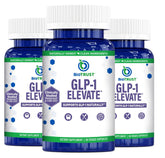 BioTrust GLP1 Elevate bottle front view highlighting metabolic health and cravings control.