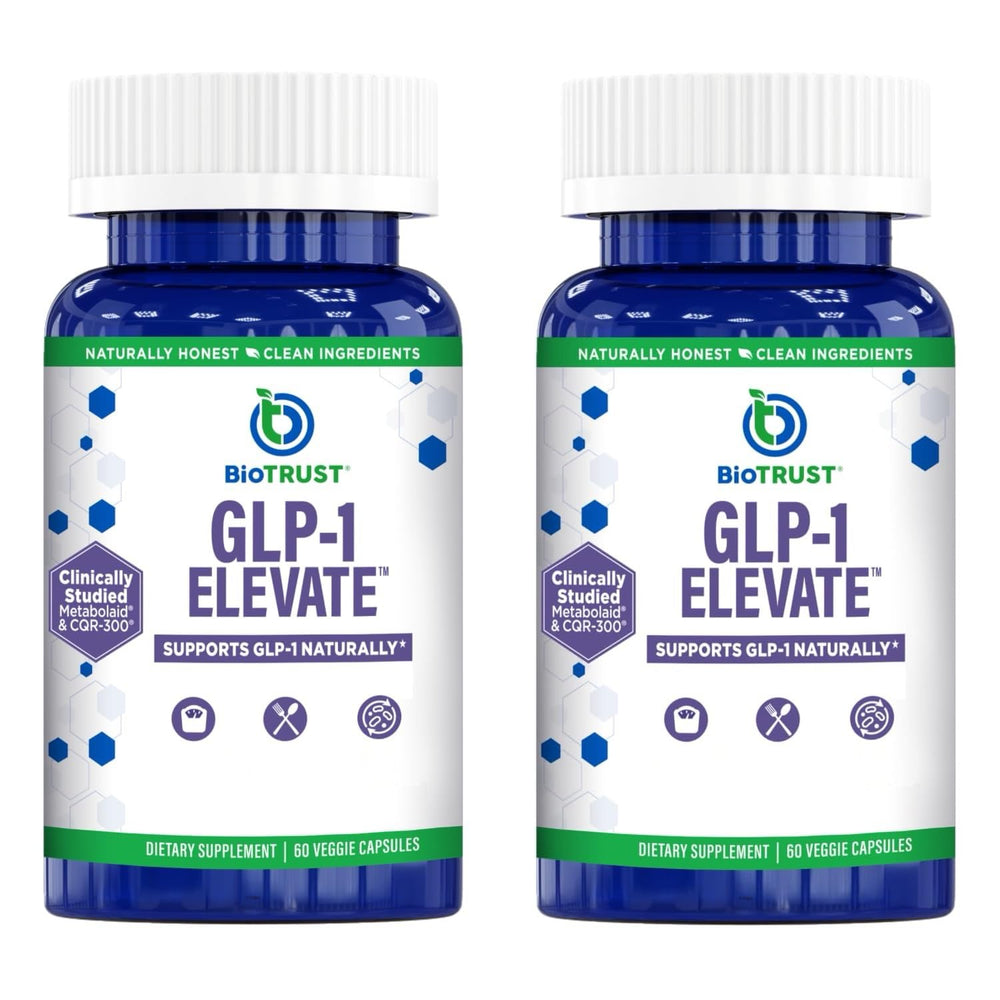 BioTrust GLP-1 Elevate bottle ready for appetite support