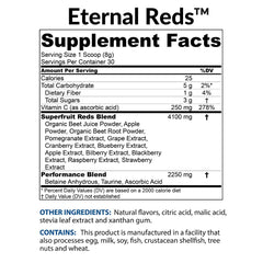 BioTrust Eternal Reds berry flavor side view