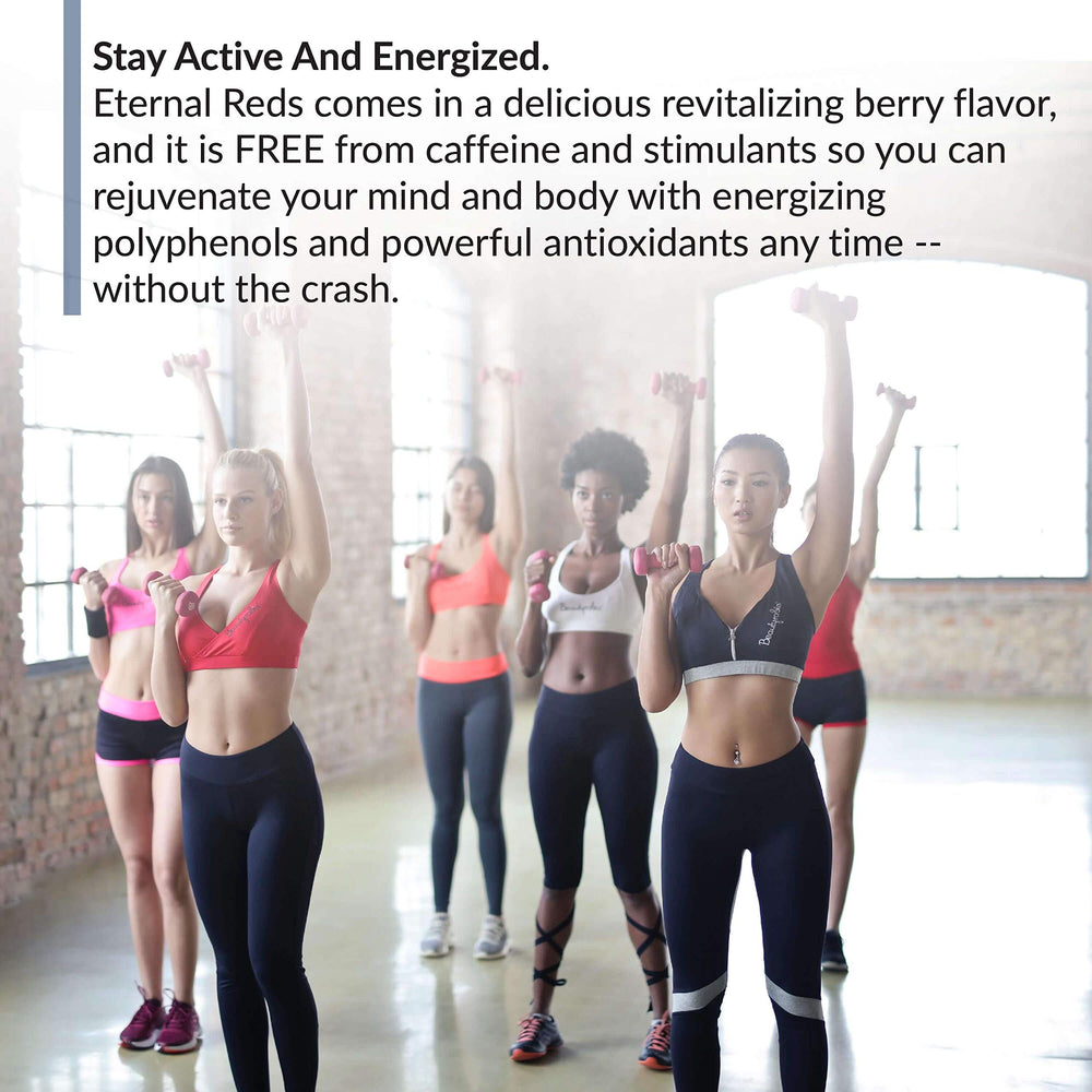 Prepared Eternal Reds berry drink