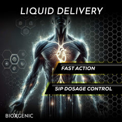 Close-up of BIOHARD quick-acting formula bottle