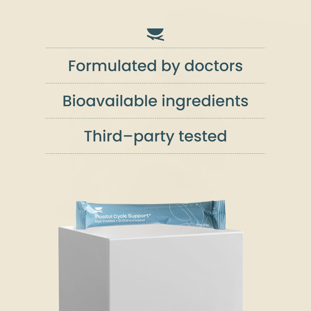 bird&be nutrition label detail highlighting ingredients and clean formulation