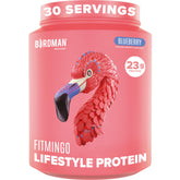 BIRDMAN Fitmingo front packaging showing blueberry flavour and benefits