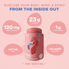 BIRDMAN Fitmingo label close-up showing ingredients and vitamins