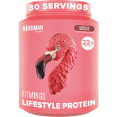 BIRDMAN front packaging showing product benefits and mocha flavor