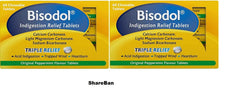 Bisodol Indigestion Relief Tablets 100-pack