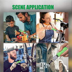 Assorted bit heads and drivers