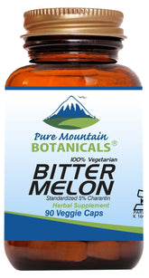 Bottle of Pure Mountain Botanicals Bitter Melon Capsules