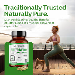 Illustration of Bitter Melon health benefits