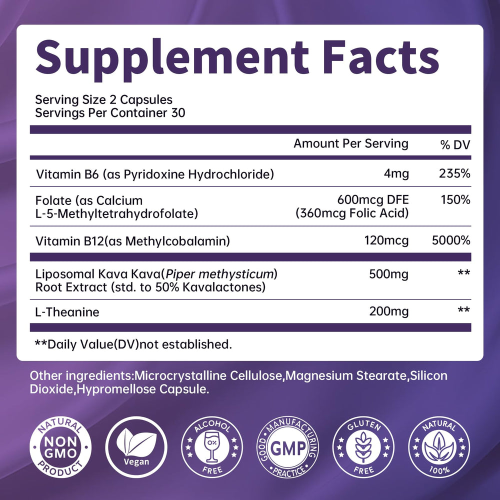 Bitterness-free, smooth Kava capsule experience