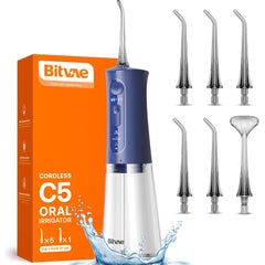 Bitvae cordless water flosser in Midnight Blue