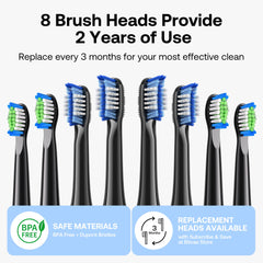 Bitvae D2 toothbrush holder and cover in shadow black