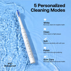 Five brushing modes including White and Gum Care