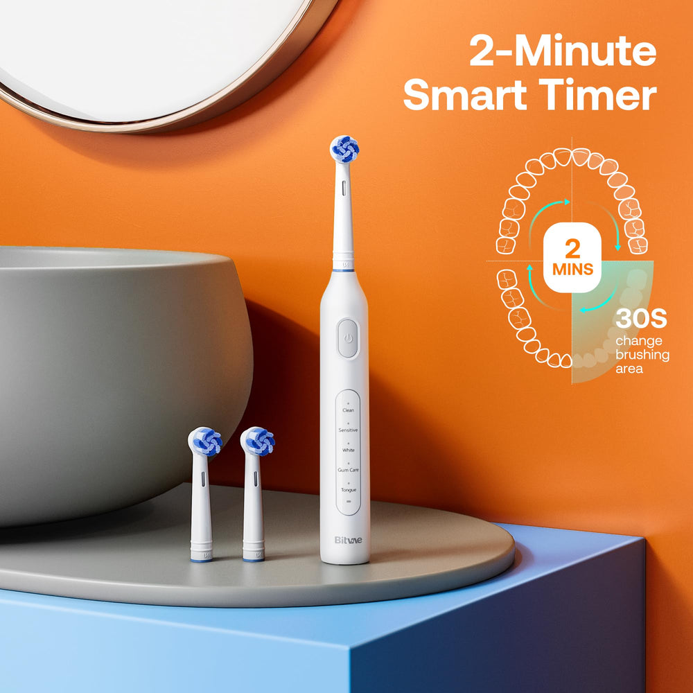 Bitvae R1 toothbrush handle with head attached