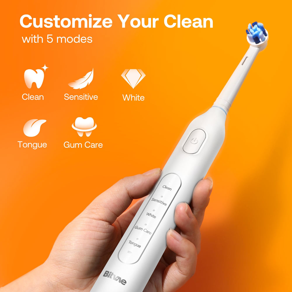 Eight replacement brush heads for Bitvae R1