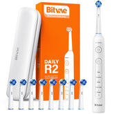 Bitvae R2 toothbrush handle in white