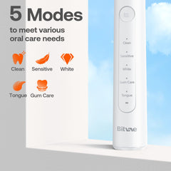 2-minute timer and IPX7 waterproof design on Bitvae R2