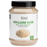 Jar of Bixa Botanical Psyllium Husk Powder 1 lb