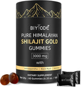 BIYODE Shilajit Gummies – Himalayan pure Shilajit resin with Ashwagandha