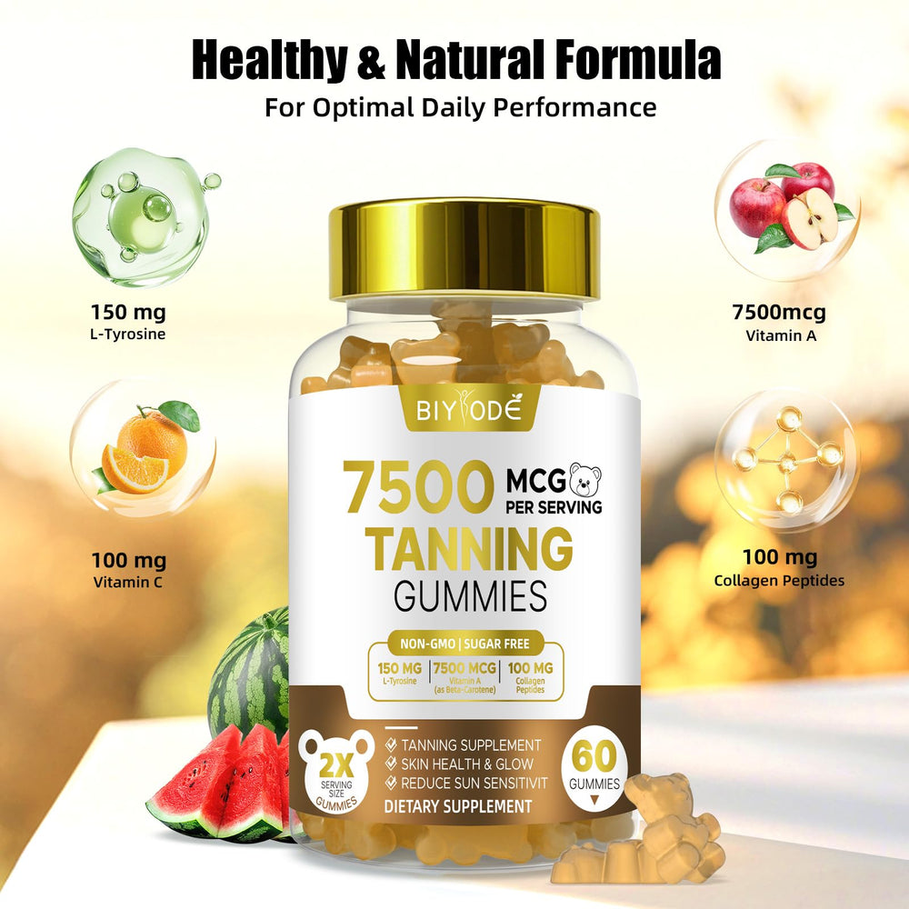 Lycopene ingredient in BIYODE tanning gummies