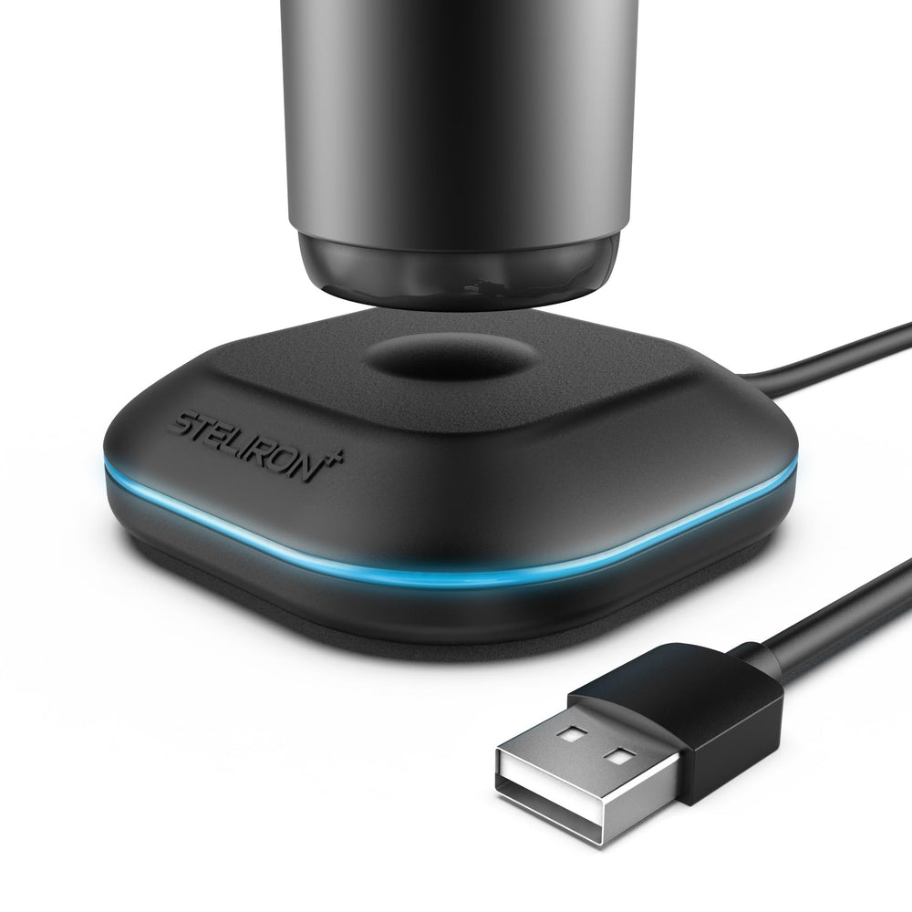Black magnetic charging base for OralB iO Series 7-10