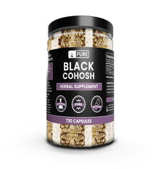 Front label of Pure Original Black Cohosh 730 capsules