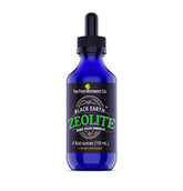 Front view of Black Earth Zeolite with Humic Fulvic Acids 4 Fl Oz bottle