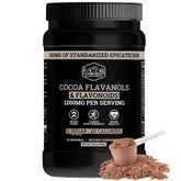 Black Forest Cocoa flavanols and epicatechin per serving label