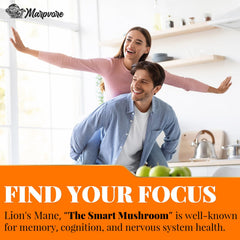 Natural nootropic brain supplement for memory and focus