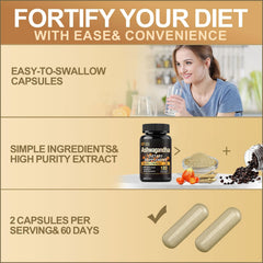 Black pepper Bioperine for enhanced absorption