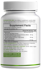 Black pepper extract for enhanced absorption