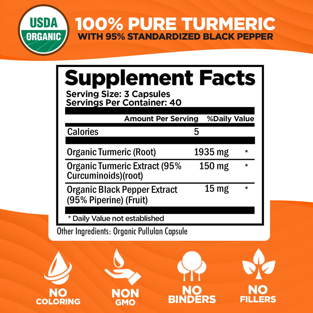 Black Pepper Extract 95% piperine to boost turmeric absorption