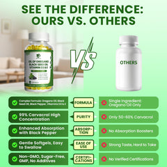 Black pepper (piperine) to boost absorption