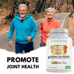 Black seed oil capsules 1000mg 120ct with 2% thymoquinone (TQ) potency