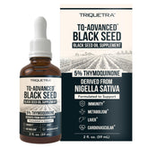TQ-Advanced Black Seed Oil Liquid bottle with 30 servings