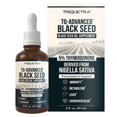 TQ-Advanced Black Seed Oil Liquid bottle with 30 servings