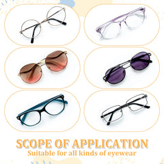 Pack shows black and skin color nose pads