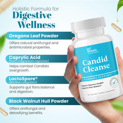 Black walnut and natural ingredients in Candida cleanse