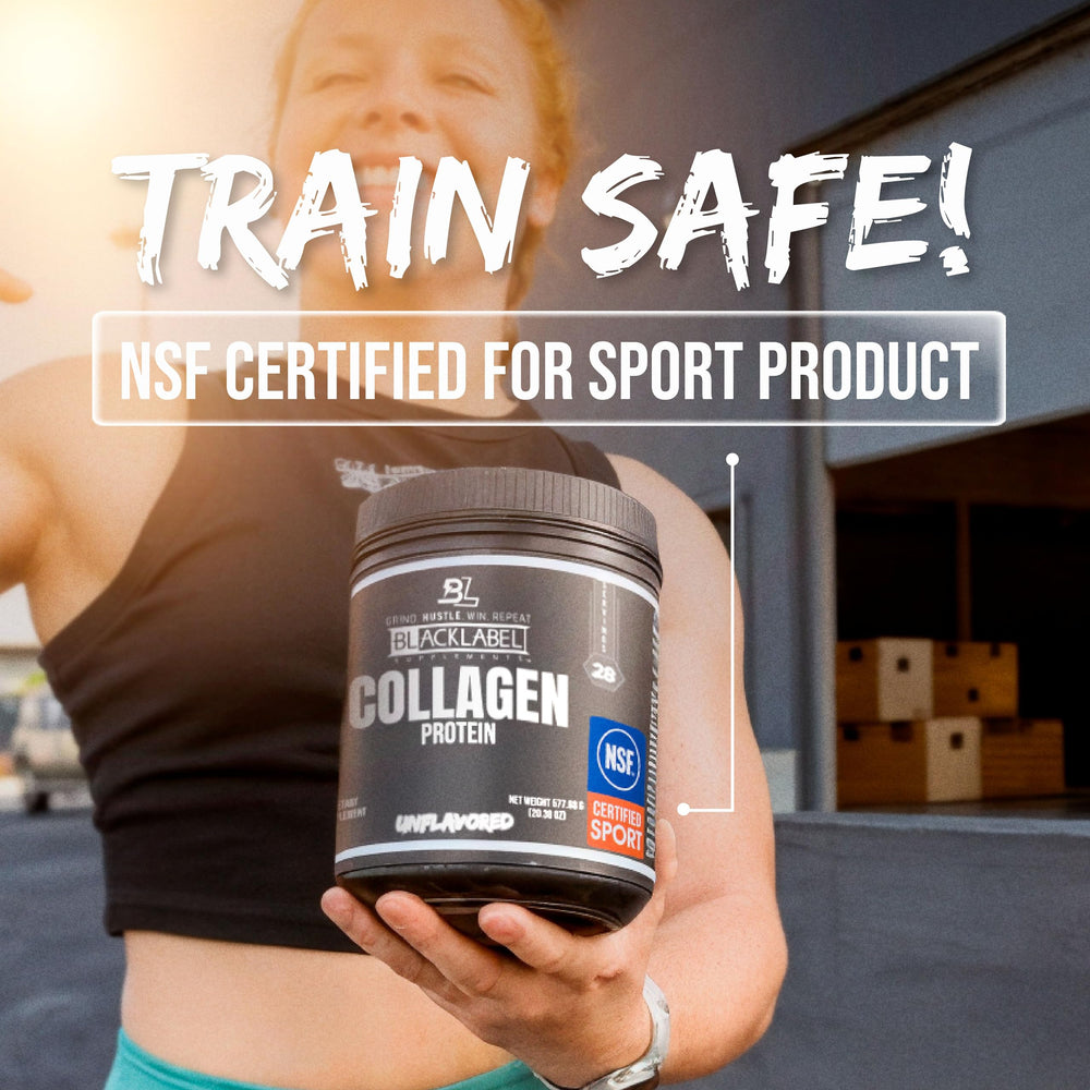 Graphic illustrating Biotin, Hyaluronic Acid and Vitamin C with collagen